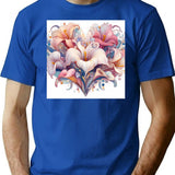 Blessing (6) T-Shirt for Men & Women, T-Shirts Graphic Tee - Blue