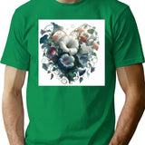 Blessing T-Shirt for Men & Women, T-Shirts Graphic Tee - Green