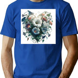 Blessing T-Shirt for Men & Women, T-Shirts Graphic Tee - Blue
