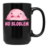 Blobfish Black Coffee Mug, Gift Coffee Mug