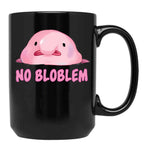 Blobfish Black Coffee Mug, Gift Coffee Mug