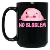 Blobfish Black Coffee Mug, Gift Coffee Mug
