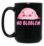 Blobfish Black Coffee Mug, Gift Coffee Mug