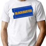 Blockbuster Video Logo T-Shirt for Men & Women, T-Shirts Graphic Tee - White