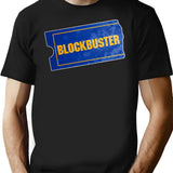 Blockbuster T-Shirt for Men & Women, T-Shirts Graphic Tee - Black