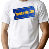 Blockbuster T-Shirt for Men & Women, T-Shirts Graphic Tee - White