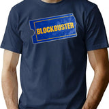 Blockbuster T-Shirt for Men & Women, T-Shirts Graphic Tee - Navy