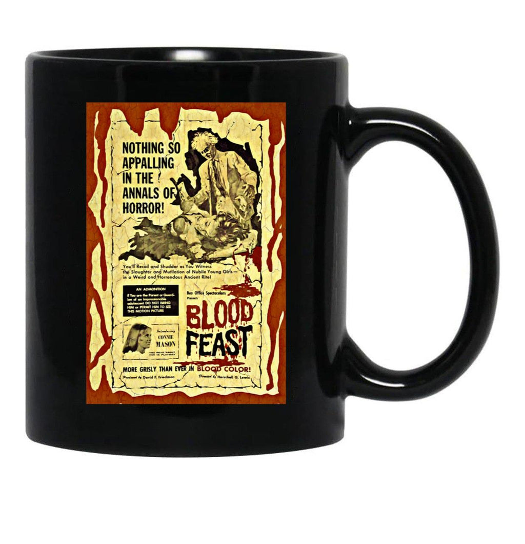 Blood Feast Classic Black Coffee Mug, Gift Coffee Mug - Black