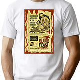 Blood Feast Classic Premium Heavyweight Cotton T-Shirt - White