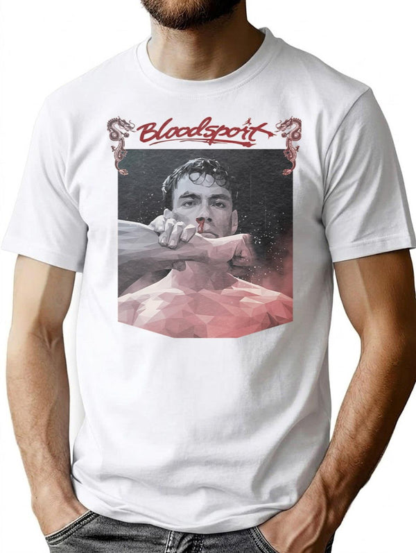 Bloodsport T-Shirtbloodsport 1988 - Vintage T-Shirt for Men & Women, T-Shirts Graphic Tee - White