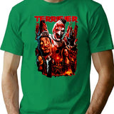 Bloody Terrifier T-Shirt for Men & Women, T-Shirts Graphic Tee - Green