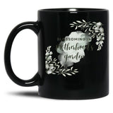 Blossoming In Motherhood'S Garden Black Coffee Mug, Gift Coffee Mug - Black