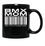 Bmx Mom Scan For Payment Black Coffee Mug, Gift Coffee Mug - Black