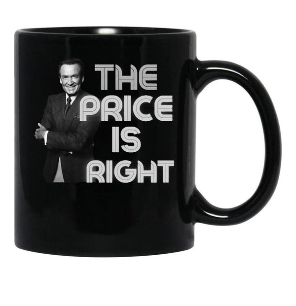 Bob Barker (10) Black Coffee Mug, Gift Coffee Mug - Black