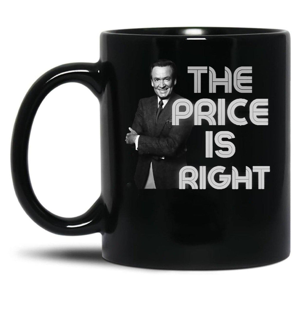 Bob Barker (10) Black Coffee Mug, Gift Coffee Mug