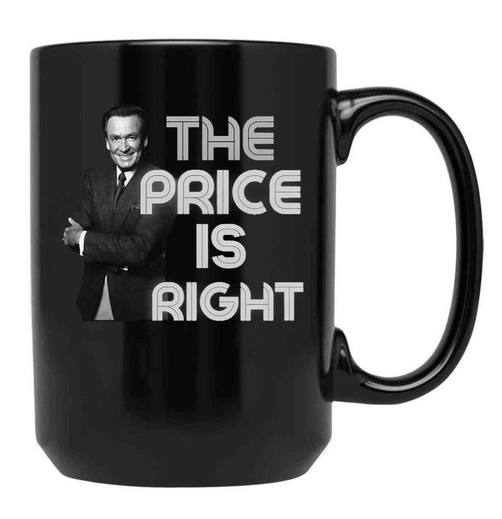 Bob Barker (10) Black Coffee Mug, Gift Coffee Mug