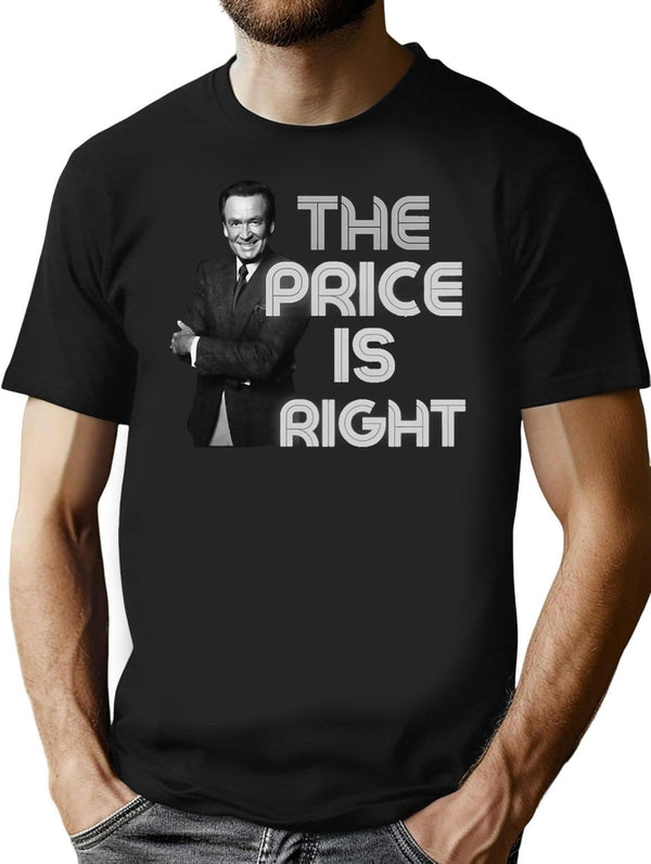 Bob Barker (10) Premium Heavyweight Cotton T-Shirt - Black