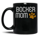Bocker Mom Black Coffee Mug, Gift Coffee Mug - Black