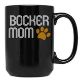Bocker Mom Black Coffee Mug, Gift Coffee Mug