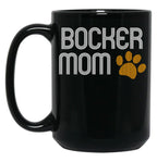 Bocker Mom Black Coffee Mug, Gift Coffee Mug