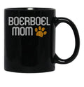 Boerboel Mom Black Coffee Mug, Gift Coffee Mug - Black