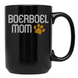 Boerboel Mom Black Coffee Mug, Gift Coffee Mug