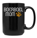 Boerboel Mom Black Coffee Mug, Gift Coffee Mug
