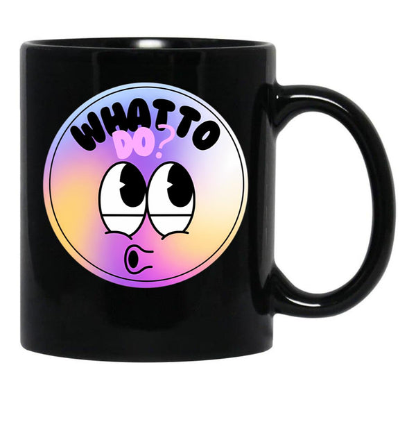 Bonglish Black Coffee Mug, Gift Coffee Mug - Black