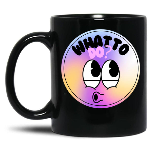 Bonglish Black Coffee Mug, Gift Coffee Mug - Black