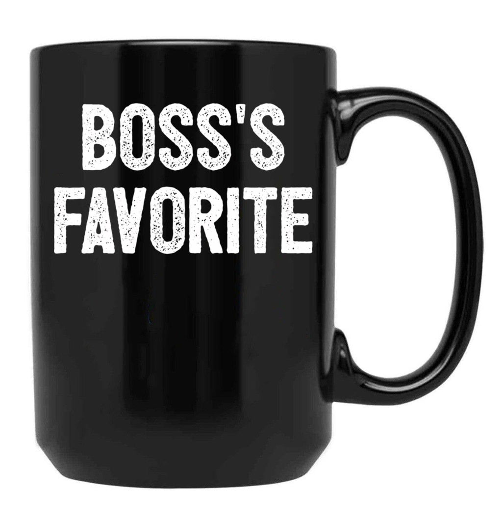 Boss'S Favorite - Funny Coworker Gift Black Coffee Mug, Gift Coffee Mug