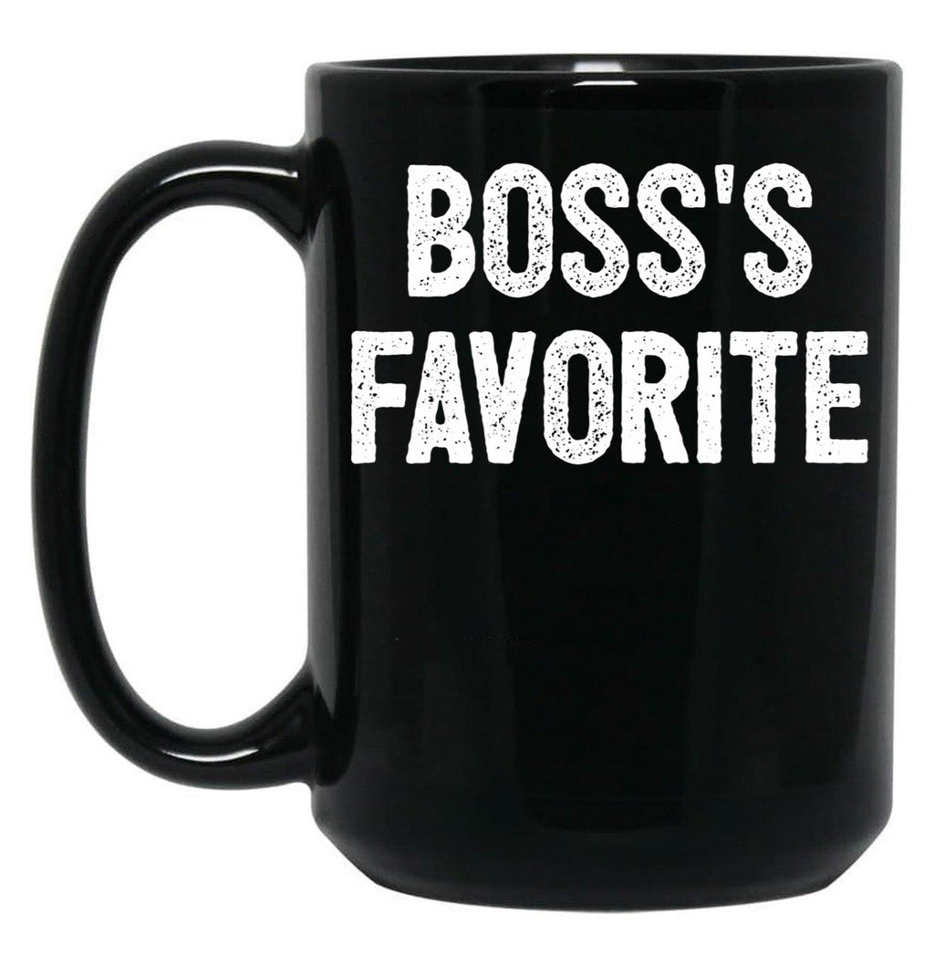 Boss'S Favorite - Funny Coworker Gift Black Coffee Mug, Gift Coffee Mug