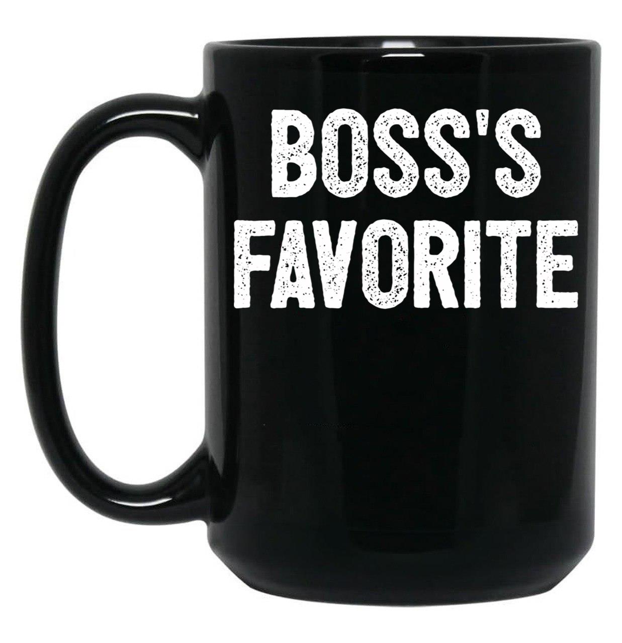 Boss'S Favorite - Funny Coworker Gift Black Coffee Mug, Gift Coffee Mug