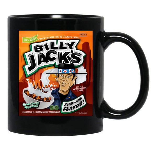 Bote De Crales De Billy Jack Black Coffee Mug, Gift Coffee Mug - Black