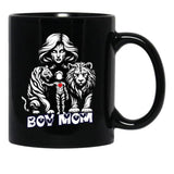 Boy Mama ( Boy Mom) From Egyape Artists Black Coffee Mug, Gift Coffee Mug - Black