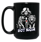 Boy Mama ( Boy Mom) From Egyape Artists Black Coffee Mug, Gift Coffee Mug