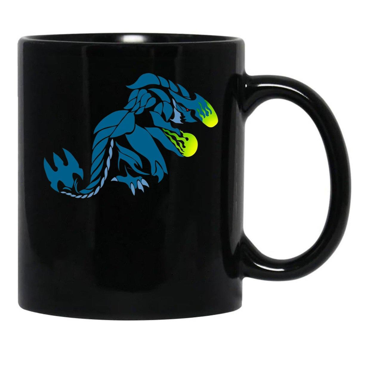 Brachydios (Monster Hunter) Black Coffee Mug, Gift Coffee Mug - Black
