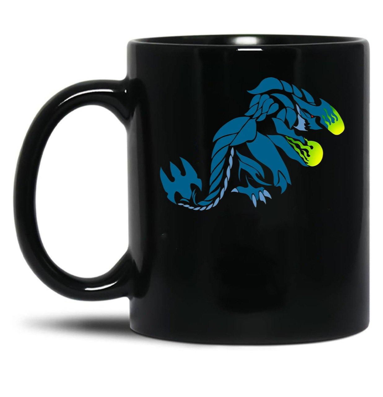 Brachydios (Monster Hunter) Black Coffee Mug, Gift Coffee Mug
