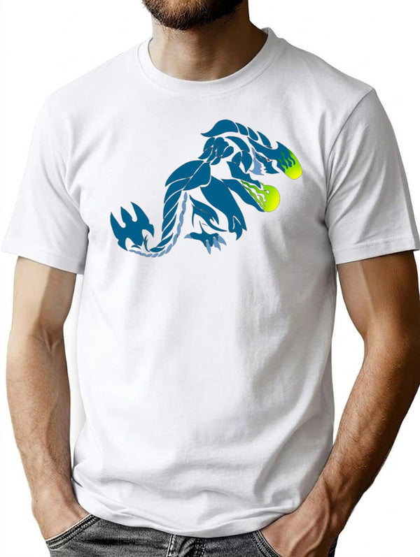 Brachydios (Monster Hunter) Premium Heavyweight Cotton T-Shirt - White