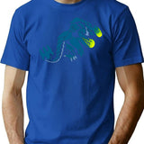 Brachydios (Monster Hunter) Premium Heavyweight Cotton T-Shirt - Blue