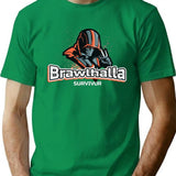 Brawlhalla Survivor - Brawlhalla Premium Heavyweight Cotton T-Shirt - Green