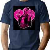 Bret The Clown T-Shirt for Men & Women, T-Shirts Graphic Tee - Navy