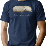 Brother May I Have Some Oats Classic Meme T-Shirt for Men & Women, T-Shirts Graphic Tee - Navy