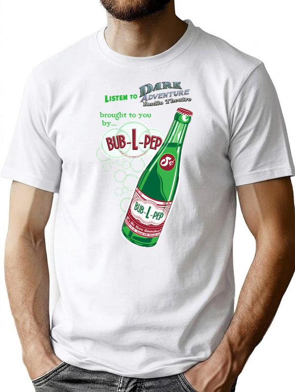 Bub-L-Pep T-Shirt for Men & Women, T-Shirts Graphic Tee - White