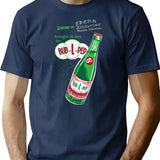 Bub-L-Pep T-Shirt for Men & Women, T-Shirts Graphic Tee - Navy