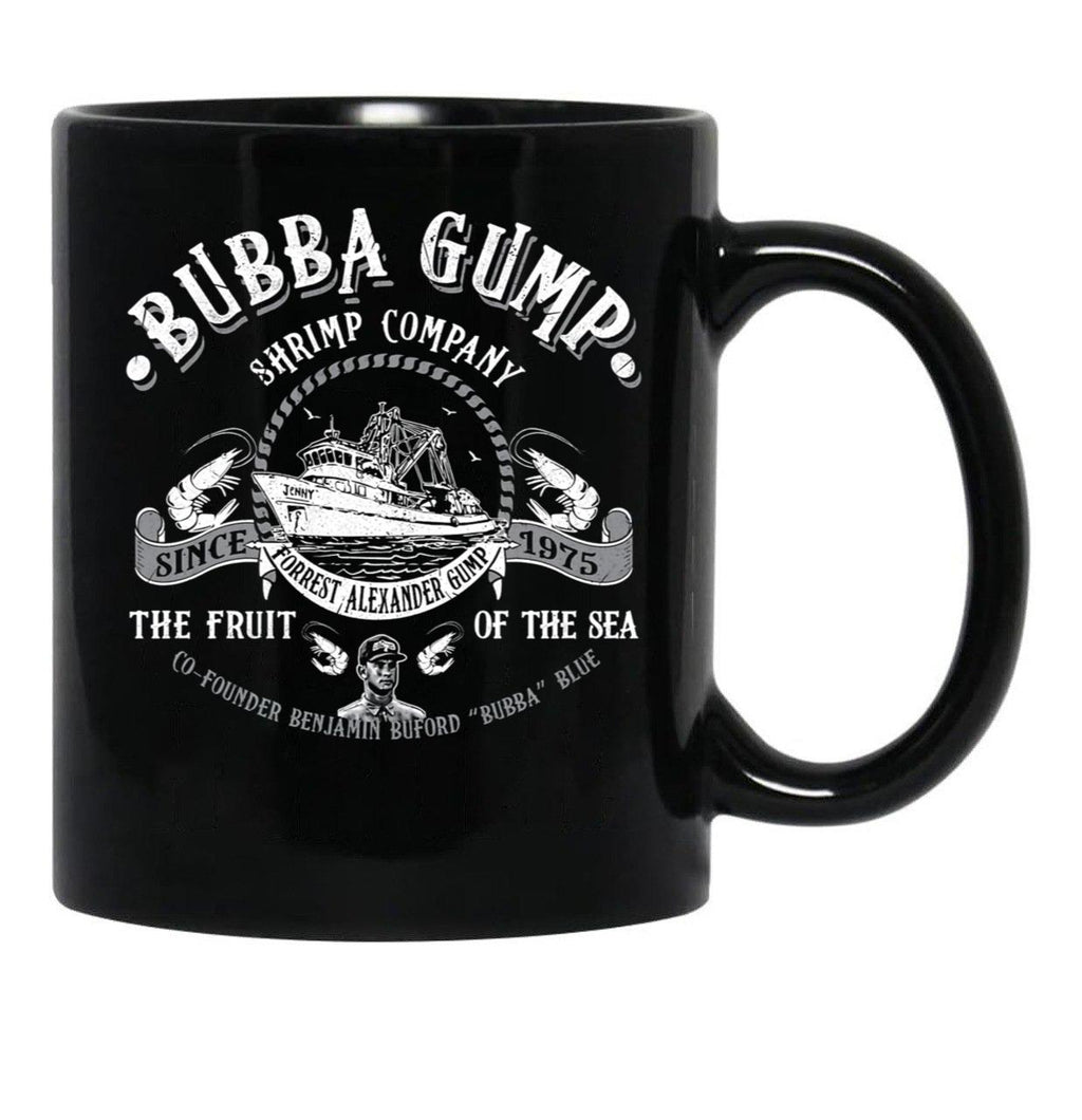 Bubba Gump Shrimp Co Black Coffee Mug, Gift Coffee Mug - Black