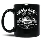 Bubba Gump Shrimp Co Black Coffee Mug, Gift Coffee Mug