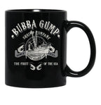 Bubba Gump Shrimp Company Worn Black Coffee Mug, Gift Coffee Mug - Black