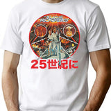 Buck Rogers Japanese Poster Worn Lts Poster Premium Heavyweight Cotton T-Shirt - White