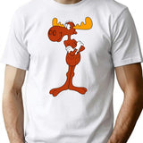 Bullwinkle Premium Heavyweight Cotton T-Shirt - White