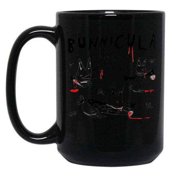 Bunnicula Strikes Again! Classic Black Coffee Mug, Gift Coffee Mug - Black